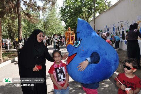 حضور  پر شور اعضای کانون البرز در پویش «نجات قطره ها »