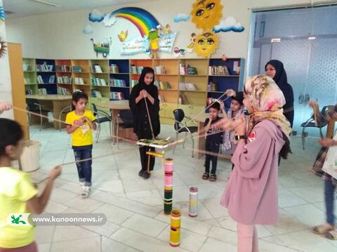 حضور پرشور بچه‌ها در کارگاه‌های فصل تابستان کانون کرمان