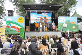 نخستین اجرای تماشاخانه سیار کانون پرورش فکری کودکان و نوجوانان در مازندران