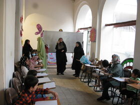 گزارش تصویری حضور کانون در نمایشگاه عفاف و حجاب استان بوشهر ۱