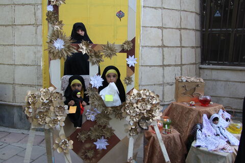 کارگاه ساخت عروسک حجاب و عفاف کانون در پارک دفاع مقدس ارومیه