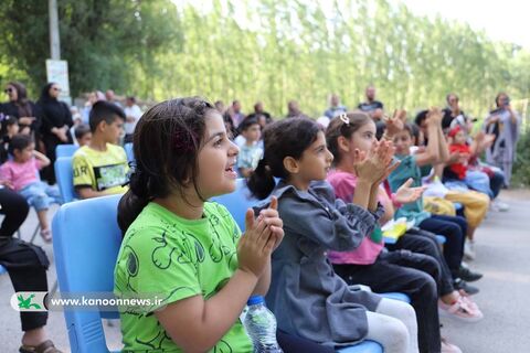 استقبال از تماشاخانه سیار کانون در شهر نیر و مجتمع گردشگری شورابیل