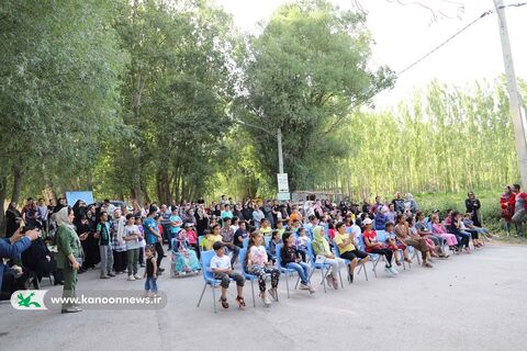 استقبال از تماشاخانه سیار کانون در شهر نیر و مجتمع گردشگری شورابیل