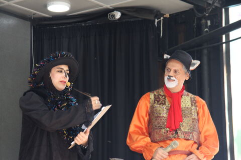 اجرای نمایش رینارد روباهه در پارک گلستان شهرستان خوی
