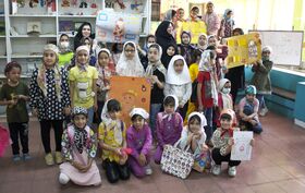 چند نما از ویژه برنامه‌های هفته حجاب و عفاف در مراکز فرهنگی و هنری کانون استان قزوین