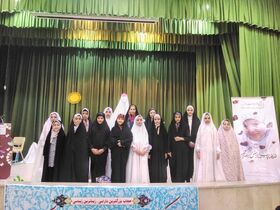 جشن حجاب و عفاف در مرکز گز و برخوار برگزار شد