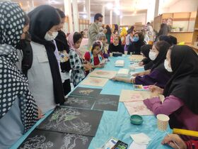 بازدید اعضای مجتمع کانون سیستان و بلوچستان از نمایشگاه صنایع دستی