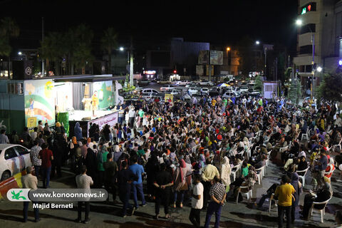 دهمین روز اجرای تماشاخانه سیار کانون - یکم  مرداد ۱۴۰۱ – محمودآباد و آمل