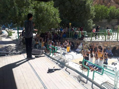 دومین روز اجرای تماشاخانه سیار در استان کرمانشاه/شهرستان دالاهو