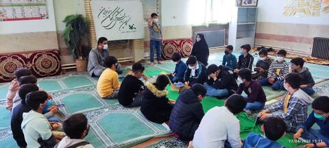 گزارش تصویری آموزش نماز در مراکز کانون پرورش فکری آذربایجان‌غربی
