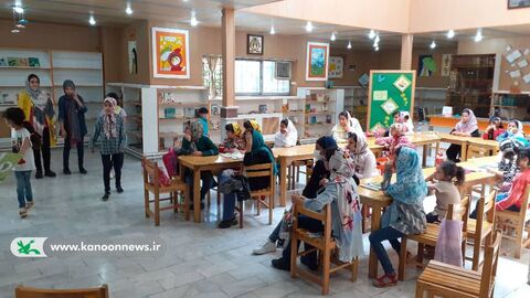 تابستان داغ 1401 در مراکز کانون پرورش فکری کودکان و نوجوانان تبریز- مرکز شماره 2