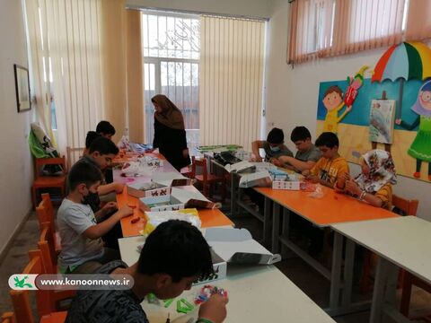 تابستان داغ 1401 در مراکز کانون پرورش فکری کودکان و نوجوانان تبریز- مرکز شماره 1