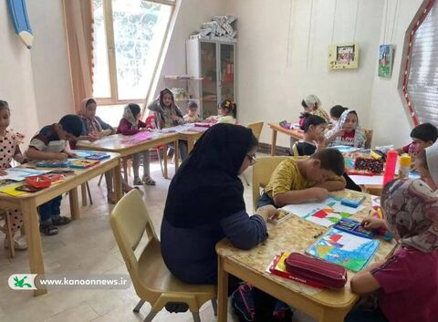 تابستان داغ ۱۴۰۱ در مراکز کانون پرورش فکری کودکان و نوجوانان آذرشهر