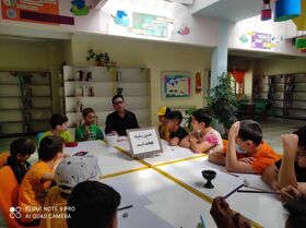 ویژه برنامه فرهنگی هنری ادبی با عنوان " بچه های عاشورا " در بیجار برگزار شد