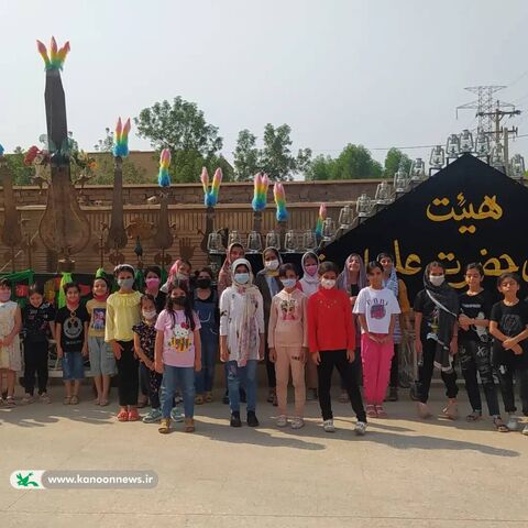 برپایی مراسم عزاداری اباعبدالله الحسین در مراکز کانون خوزستان