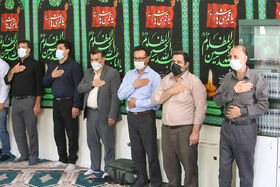 مراسم عزاداری سوم امام حسین(ع) در مجتمع شهید ملک‌شامران کانون
