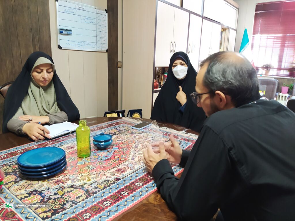 حضور  رئیس کمیسیون فرهنگی، اجتماعی شورای اسلامی شهر همدان در اداره کل کانون پرورش فکری استان همدان