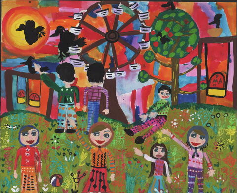 سوین مبارکی ۸ ساله از مرکز ۴ اردبیل برنده دیپلم افتخارمسابقه بین‌المللی نقاشی اوورا کشور پرتغال در سال 2021