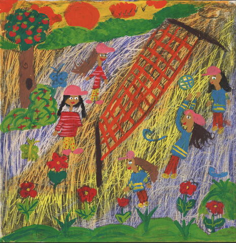 شکرانه عسگری ۸ ساله از بهار همدان برنده دیپلم افتخار مسابقه بین‌المللی نقاشی اوورا کشور پرتغال در سال 2021