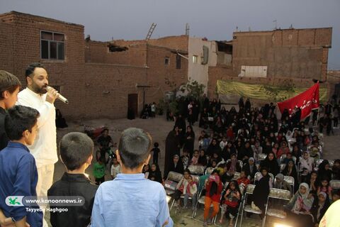 اجرای نمایش عروسکی «مشک‌های خالی» در اسماعیل آباد قم