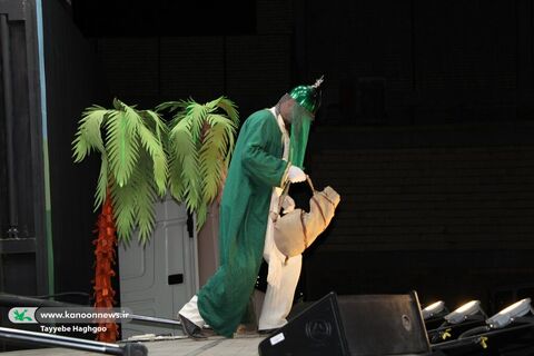 اجرای نمایش عروسکی «مشک‌های خالی» درشیخ آباد قم