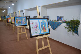 افتتاح نمایشگاه «شوق حضور» در خرم آباد به روایت تصویر