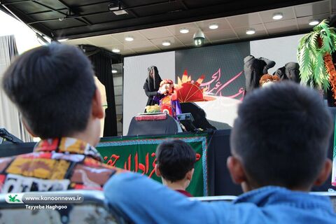 اجرای نمایش عروسکی «مشک‌های خالی» در خورآبادقم