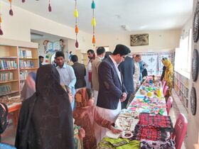 افتتاح نمایشگاه دستاوردهای اعضای کانون در مرکز فرهنگی‌هنری میرجاوه(سیستان و بلوچستان)