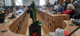 نشست توجیهی قصه‌گویی با حضور اعضای انجمن مرکز فرهنگی هنری  ۴ مشهد برگزار شد