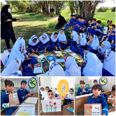 حضور دانش‌آموزان قیدار استان زنجان در کارگاه‌های قصه گویی