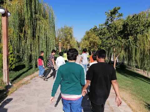 اردوی"یک روز با طبعیت" ویژه اعضاء فعال پسران مرکز ۲