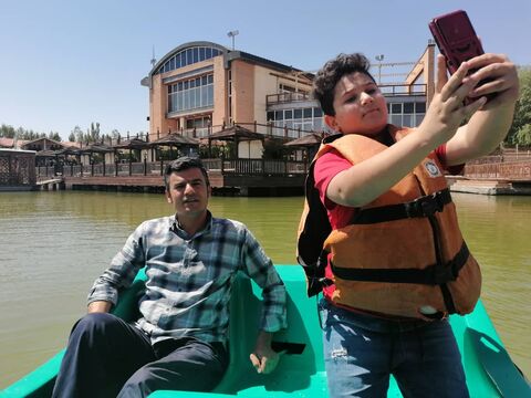 اردوی"یک روز با طبعیت" ویژه اعضاء فعال پسران مرکز ۲