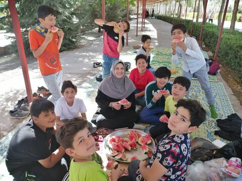 اردوی"یک روز با طبعیت" ویژه اعضاء فعال پسران مرکز ۲
