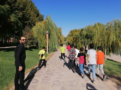 اردوی"یک روز با طبعیت" ویژه اعضاء فعال پسران مرکز ۲