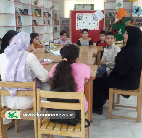 هفته دولت در مراکز کانون پرورش فکری کودکان و نوجوانان آذربایجان شرقی - مرکز مراغه
