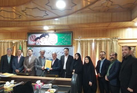 سفر رئیس کانون زبان ایران به کرمانشاه