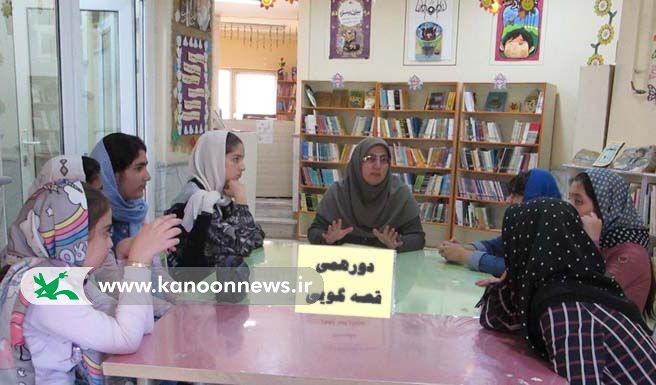 دورهمی قصهگویان در مراکز کانون خلخال و کوثر برگزار شد