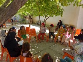 برگزاری نشست های قصه گویی با حضور پر شور کودکان و نوجوانان