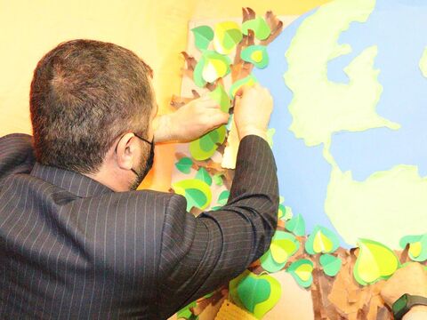 بازدید معاون آموزشی سازمان حفاظت از محیط زیست کشور از کانون گلستان