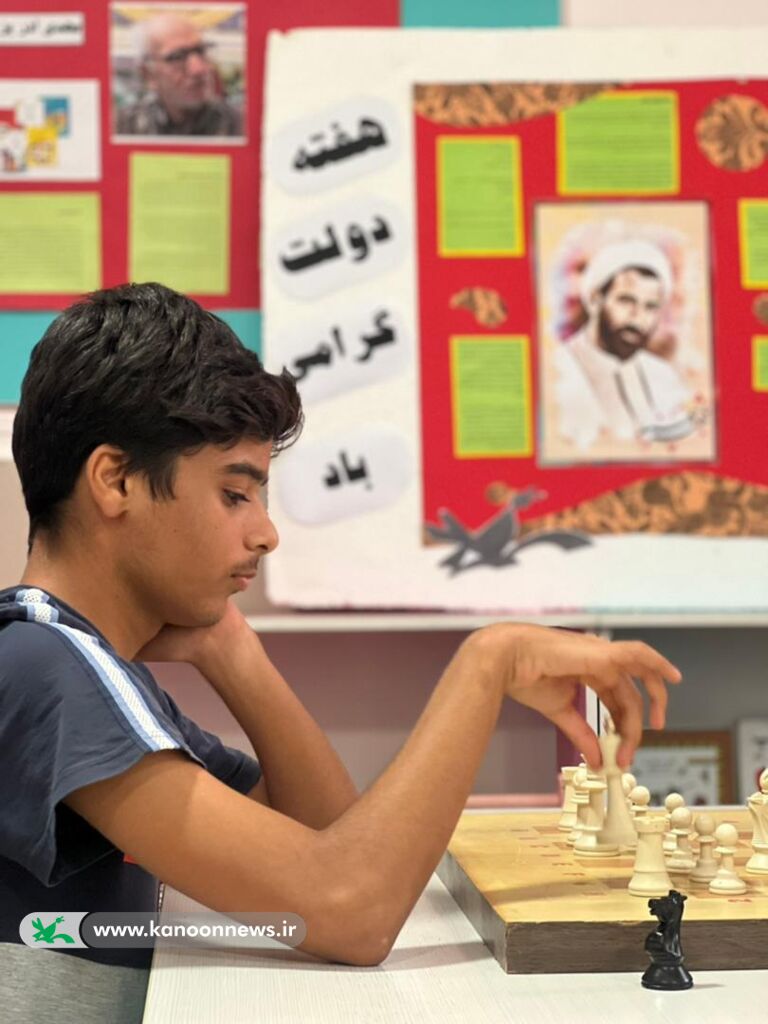 مسابقات شطرنج نوجوانان در کانون نخل تقی