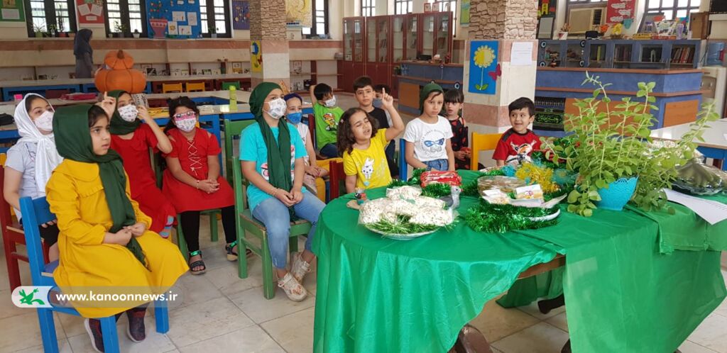 مربیان و اعضا مرکز شماره ۲ بوشهر سفره حضرت رقیه (س) پهن کردند