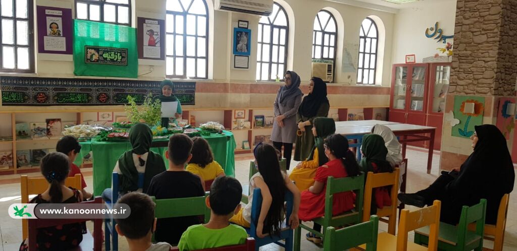 مربیان و اعضا مرکز شماره ۲ بوشهر سفره حضرت رقیه (س) پهن کردند