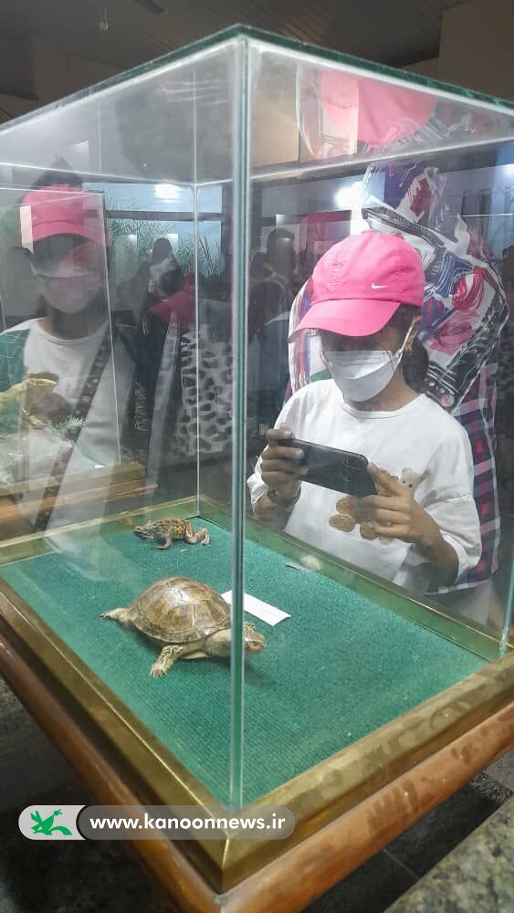 بازدید علمی اعضای مرکز شماره دوگنبدکاووس از موزه حیات وحش جنگل گلستان