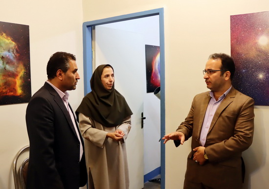 بازدید سرپرست کانون استان تهران از رصدخانهی زعفرانیه