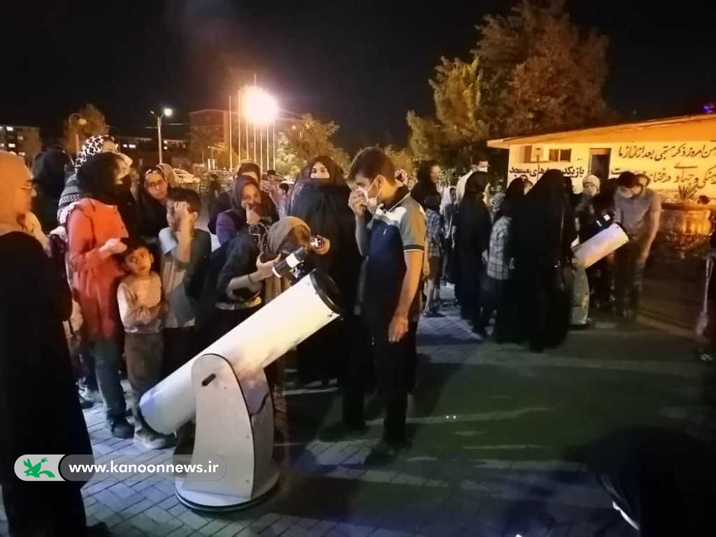 رصد ماه، زحل و مشتری