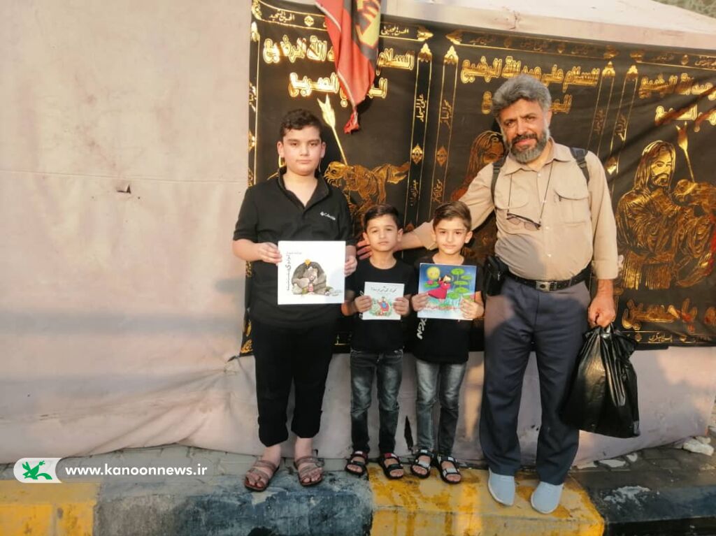 پیک امید کانون استان بوشهر در راهپیمایی اربعین