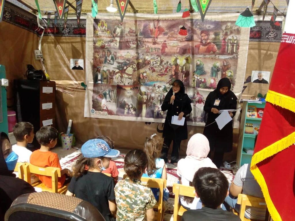 حضور پرشور کانون پرورش فکری در مراسم پیادهروی اربعین ۱۴۰۱