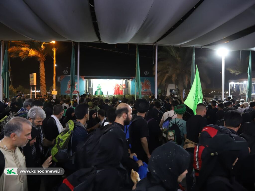 حضور پرشور کانون پرورش فکری در مراسم پیادهروی اربعین ۱۴۰۱