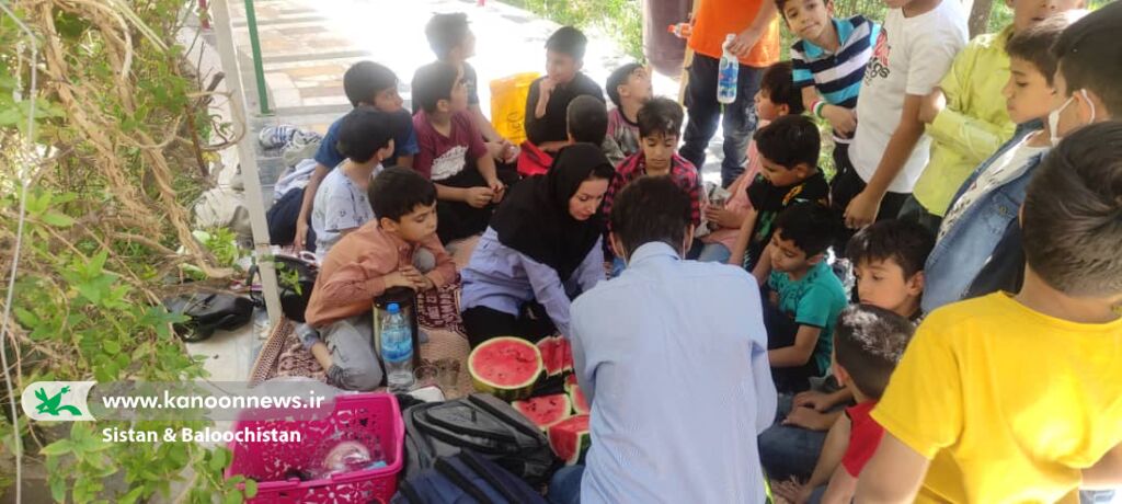 ادامهی برگزاری اردوهای اعضای کانون پرورش فکری سیستان و بلوچستان در روزهای پایانی فصل تابستان