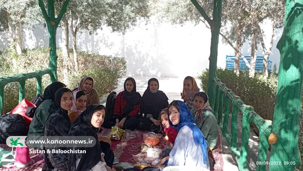 ادامه‌ی برگزاری اردوهای اعضای کانون پرورش فکری سیستان و بلوچستان در روزهای پایانی فصل تابستان